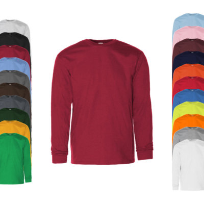 LANGÄRMLIGES T-SHIRT Unisex -Ultra Cotton  Long Sleeve T-Shirt- NEU Gildan G2400