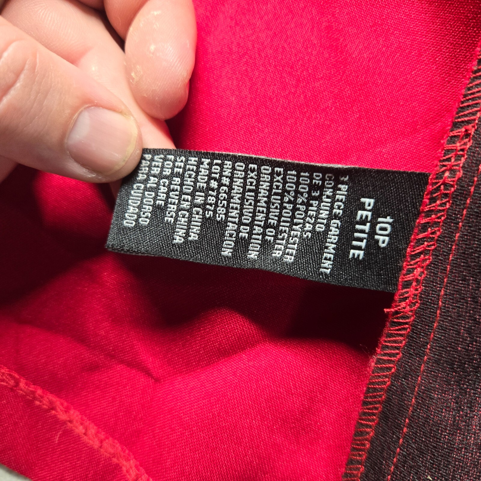 Perceptions Solid Red Coat Jacket Dress Casual Bu… - image 3