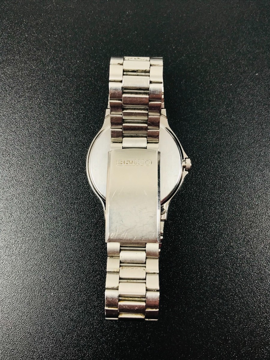 時計 SEIKO CHRONOS 5H23-6B70 ANTIMAGNETIC 60G SEIKO Quartz Watch Chronos 5H237060 Antimagnetic Silver