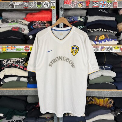 LEEDS UNITED 2000 2002 HOME FOOTBALL SHIRT SOCCER JERSEY NIKE MENS