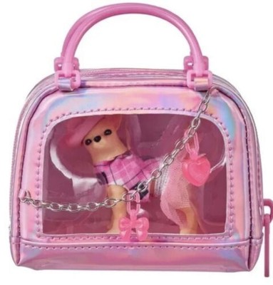 Real Littles Cutie Carries Pink Carrier Chihuahua 2022