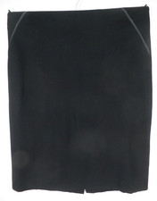 TALBOTS Womens Lightweight Stretch Rayon Straight Pencil Skirt Solid Black 14