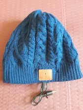 Tenergy Wireless Bluetooth Beanie Hat Basic Knit Headphones Speakers Mic Cap