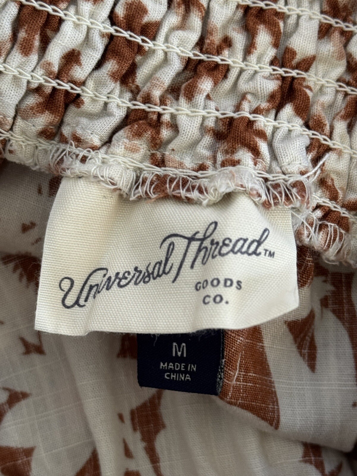 Universal Thread Mix Print Patchwork Pull On Midi… - image 7