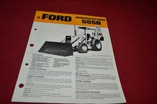 Ford Tractor 555B Tractor Loader Backhoe Dealer's Brochure DCPA2 