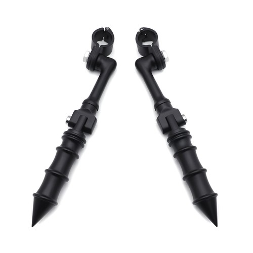 1.25" 32mm Highway Foot Pegs For Harley Touring Road King Street Glide 4.5" - Picture 4 of 8