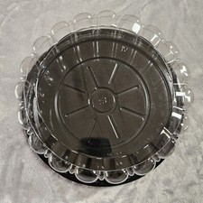 10" Round Disposable Cake Display Container With 3.5 Height Clear Dome Lid 5 Pk
