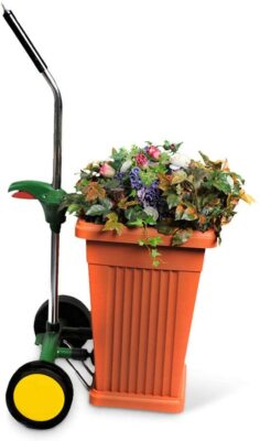 Potted Plant Caddy Dolly Mover Roller Rolling Trolley Move Heavy Pots & Plants