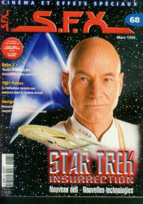 S.F.X. CINEMA ET EFFETS SPECIAUX: franz. Filmzeitschrift  No 68 Mar 1999 STAR TR