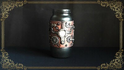 Steampunk große Vase Flasche Glas Cosplay Retro LARP Kostüm Zubehör - SIEHE VIDEO