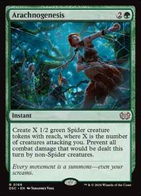 #ad #ad Arachnogenesis 169 NM Commander: Duskmourn: House of Horror MTG $3.99