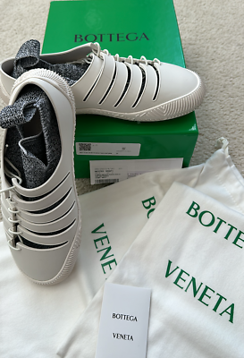 Bottega Veneta Tech Knit Rubber Shoes Climber Sneakers Size 38 Men 