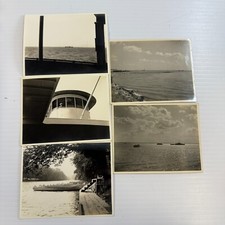 Lot Of 9 Vintage Photos Miscellaneous Boats ships P1-x20