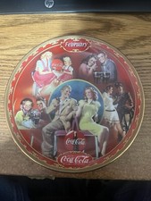 1999 Coca Cola days February 5.5" Bradford Exchange plate Coke Soda Fountain