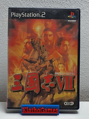 Romance of the Three Kingdoms VII History  Playstation 2 JAP OVP  C7257
