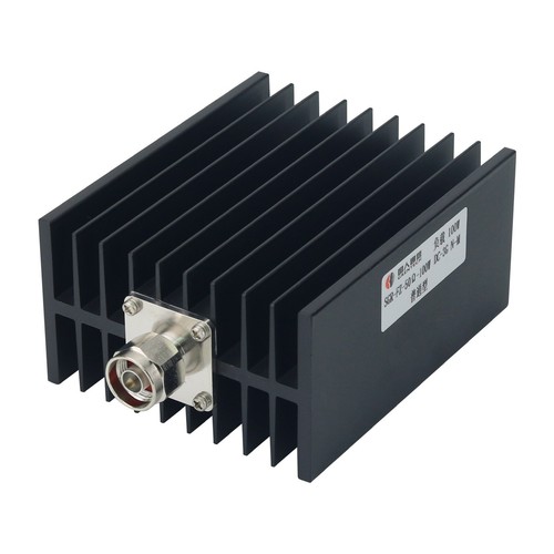 100W RF Dummy Load DC-3GHz Walkie Talkie Shortwave Radio Load 50ohms with N-M - Zdjęcie 3 z 8