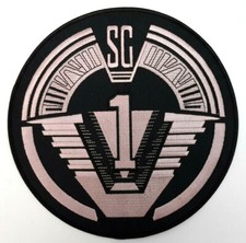 STARGATE TV SERIES SG-1 LOGO 8" Deluxe JACKET PATCH-  Mailed from USA