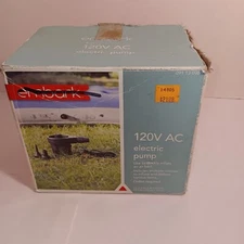 EMBARK ELECTRIC PUMP- 120V AC WITH 3 NOZZLES. TESTED AND WORKING