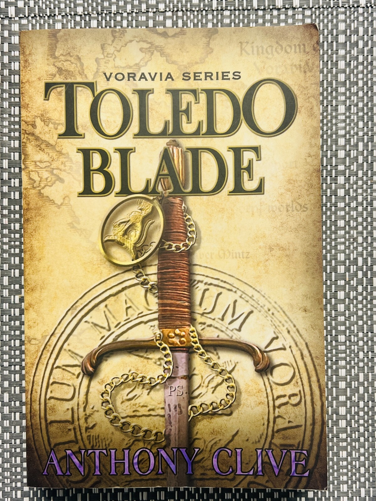 TOLEDO BLADE by ANTHONY CLIVE - signed by the author (SB3388)