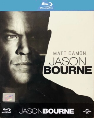 Jason Bourne (2016) Blu-ray - Region Free - STEELBOOK SPECIAL 2Disc Ben Affleck
