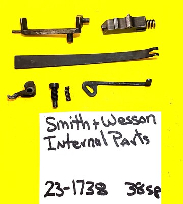 Smith & Wesson Models 14-3 in .38 Sp Mainspring Bolt Cylinder Stop Parts K-Frame