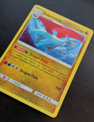 Salamence 106/168 Cosmos Holographic Pokemon Card