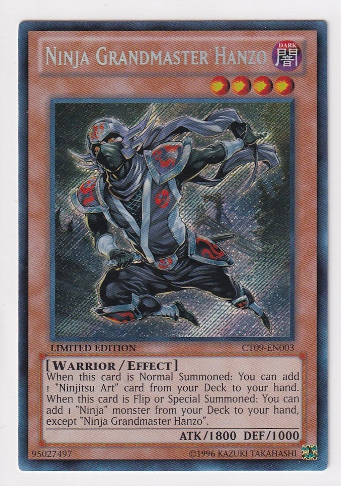 Ninja Grandmaster Hanzo CT09-EN003 2012 Collectors Tin for sale | eBay