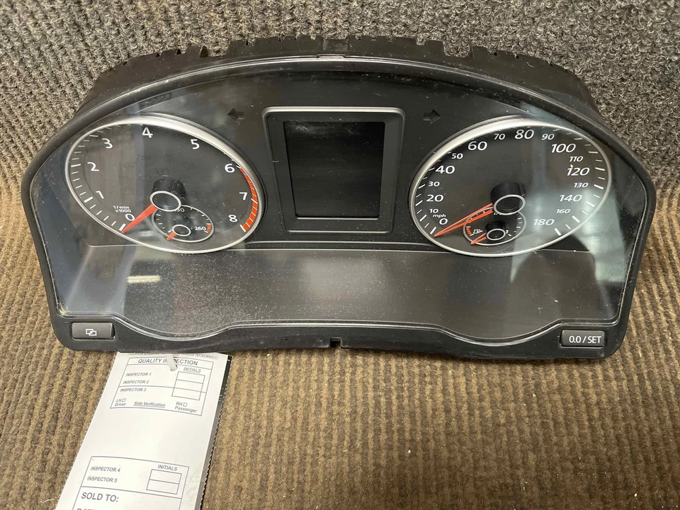 Fits 2008-2010 Volkswagen Jetta, Speedometer (Miles:N/A), OEM:1K8920961D - Image 3 of 4