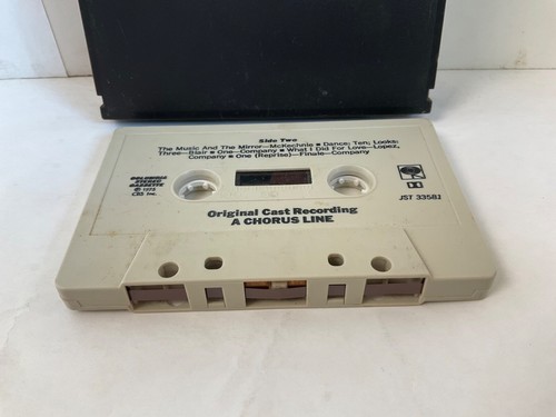 Tested ! Cassette Tape A Chorus Line Original Cast Recording Classical Music - Picture 3 of 7