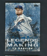2018 Topps Update Series Legends in the Making BLUE # LITM-26 Yu Darvish