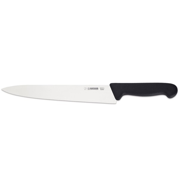 Giesser GroßEs Kochmesser 23 Cm Schwarz Mit Schmaler Gestanzten Klinge 8456 23-image