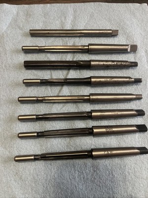 P&W Morse Taper Reamer, Twist, Cleveland Lot *See Decription*
