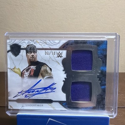 2025 Topps Royalty WWE UNDERTAKER  Regalia Relics Signature Auto 03/10  