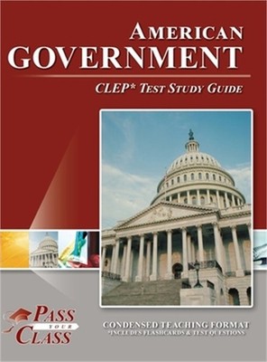 American Government CLEP Test Study Guide (Hardback or Cased Book)