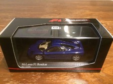 MINICHAMPS PMA 1/43 McLaren F1 Road Car Blue Limited 8640pcs Model Car