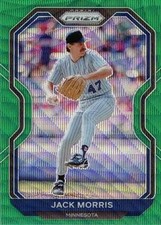 2021 Panini Prizm Green Wave #49 Jack Morris TWINS
