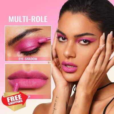 Oulac Matte Lipstick M06 Hot Pink Long Lasting No Transfer 0.24 Oz