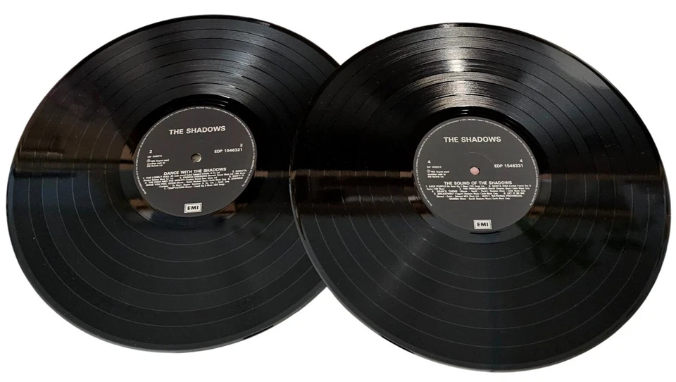 Dance With The Shadows & The Sound Of The Shadows Vinyl LP Records Columbia Ster - Image 3 of 4