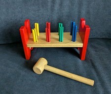 IkeaMotorikspielzeugKlopfbank Hammerbank Holzspielzeug