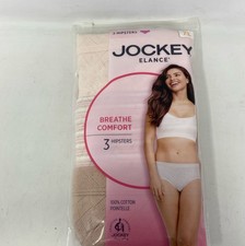 Jockey Women  s Elance Breathe Hipster 3-Pack - Multicolor - Size 7 L