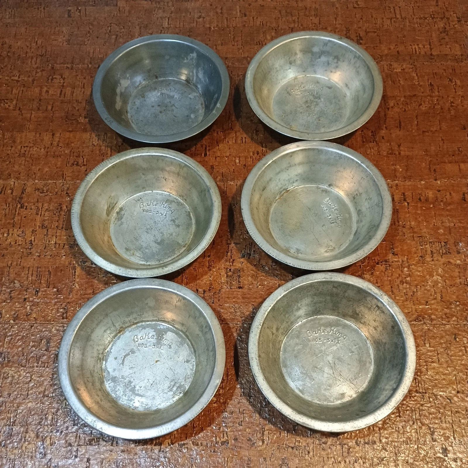 Bake King 105-5x1 1/2 Pie Pan Lot Of 6
Opens in a new window or tab