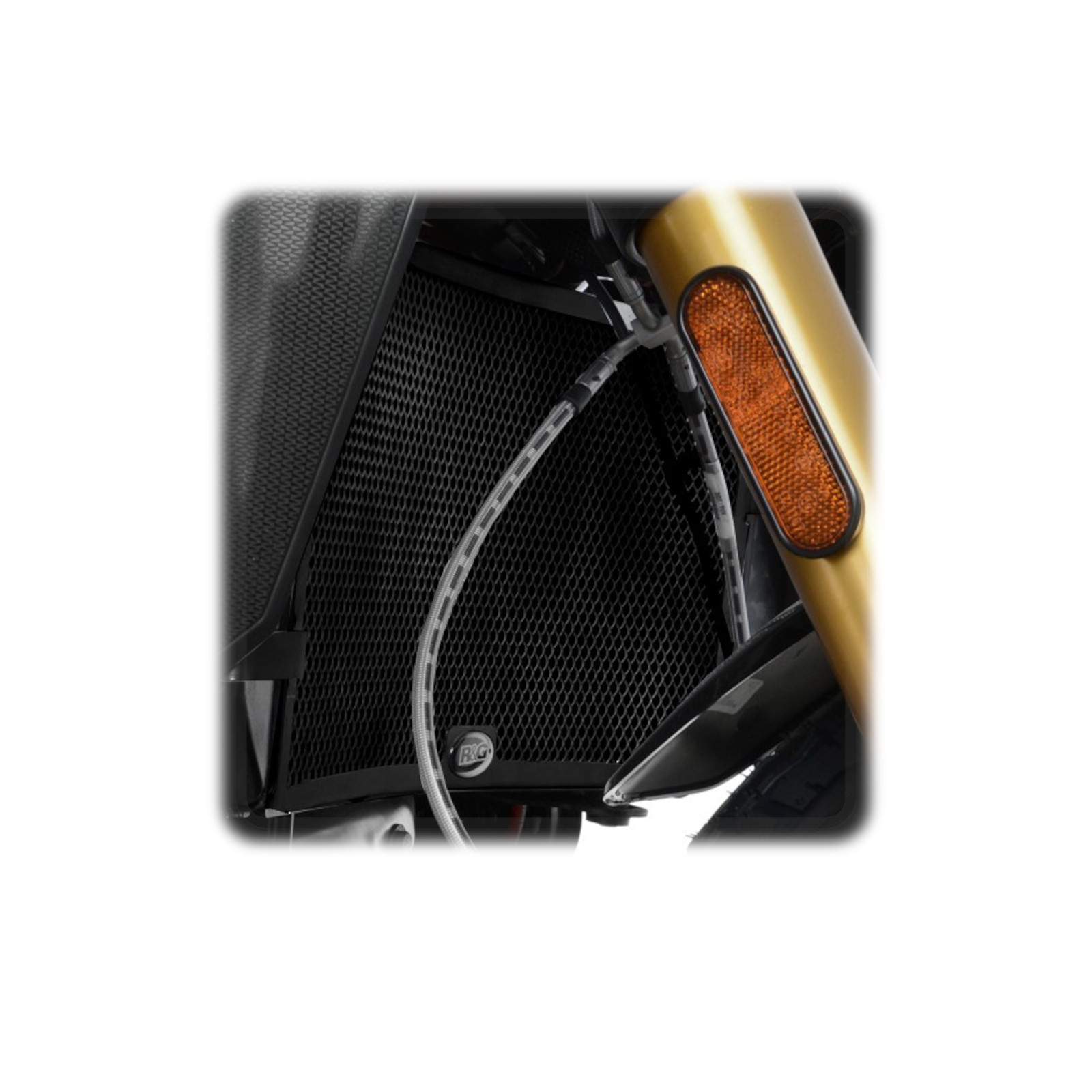 R&G - RAD0250BK - Radiator Guards (Aluminium)