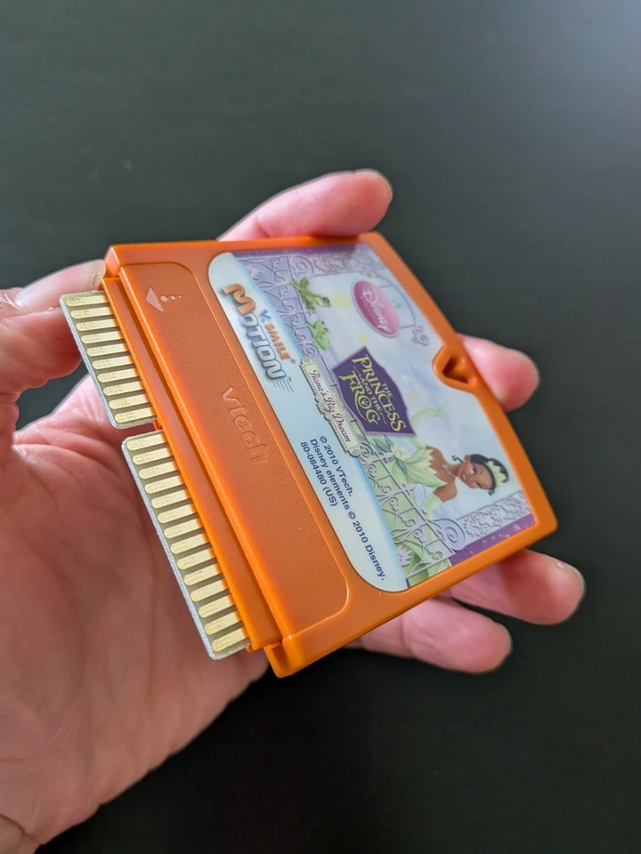 Vtech Vsmile V Motion Disney Tiana The Princess and The Frog Game Educational - Image 3 of 4