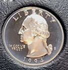 1994-S Gem Proof Silver Washington Quarter - Recent Set Break
