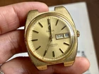 Vintage OMEGA Seamaster 166.0216 Automatic Gold Plated 35mm Mens Watch - RUNS