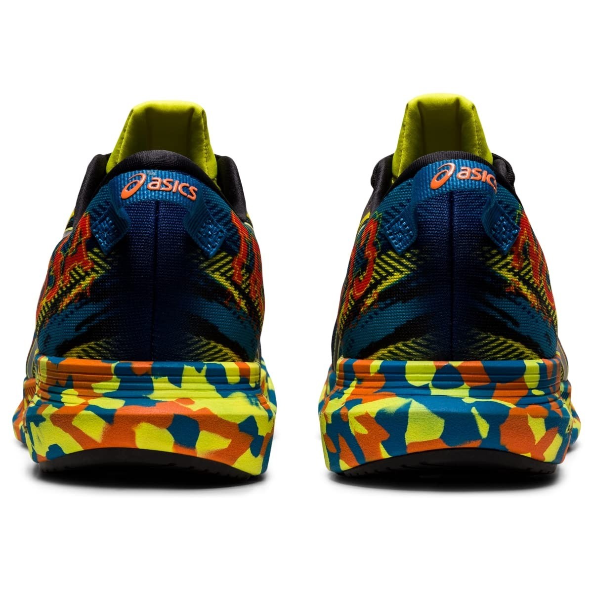 SAOLA Scarpa da corsa ASICS uomo GEL Noosa Tri 13 nero acido Yuzu 1011B021 002 taglia 8 5