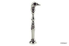 Pigino - Curapipe in argento a germano reale