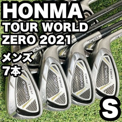 Honma Tour World Zero 2021 Eisensatz 7 Schläger Rechtshand Herren Golfschläger