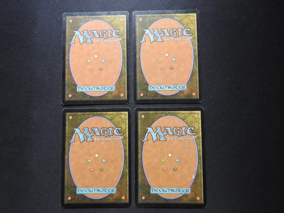 4x Creeping Tar Pit Signed MP [Worldwake] Mtg Magic Free Tracking! - Image 2 of 2