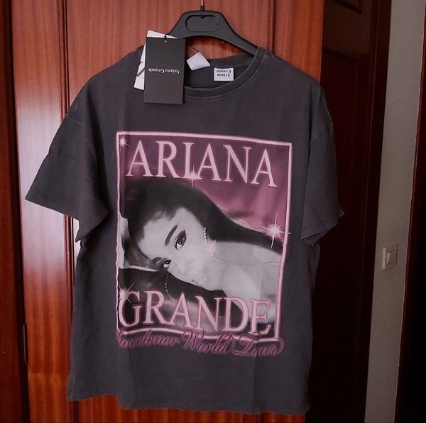 Ariana Grande x Zara Limited Edition tshirt Sweetener Wordl Tour camiseta 13-14